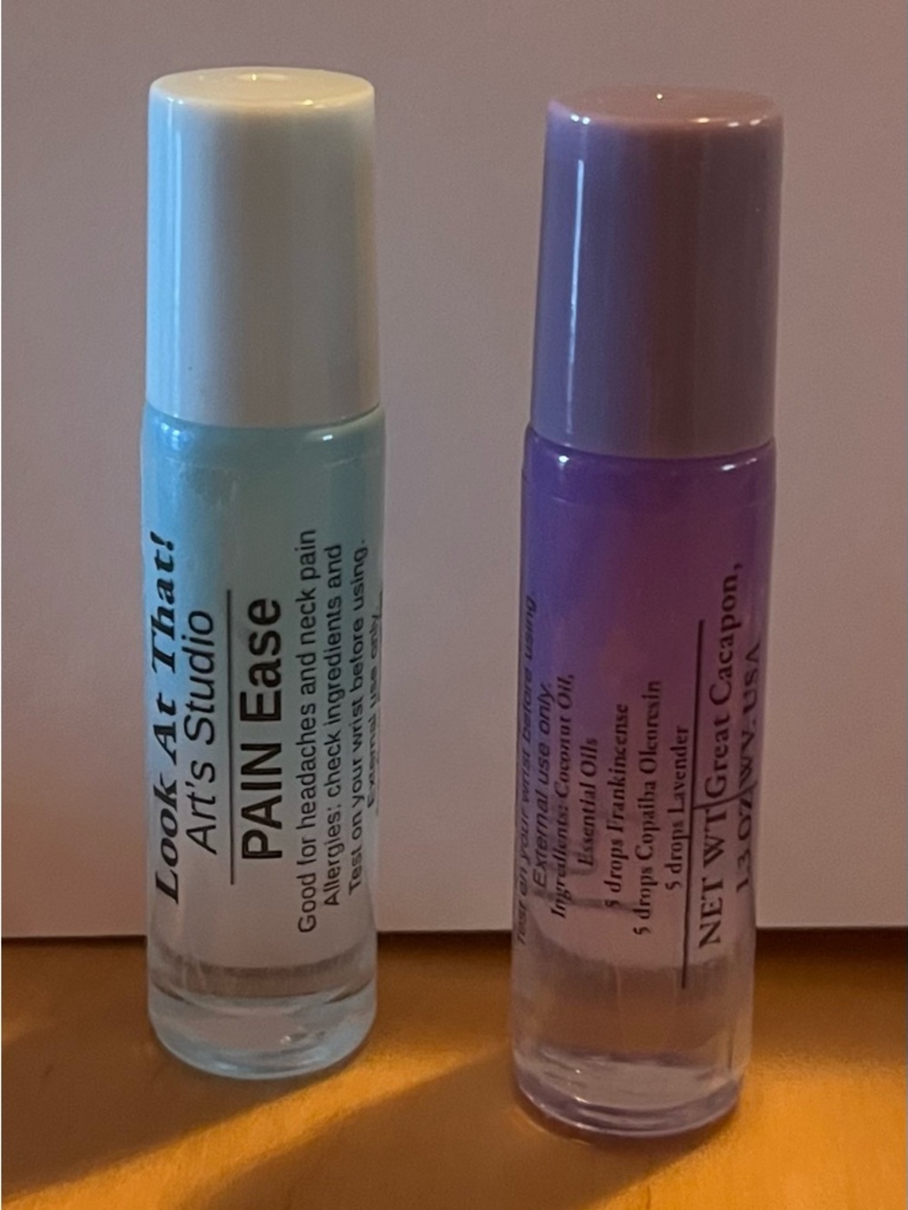 Pain Ease Roll-On Oil – (2) 1.3oz